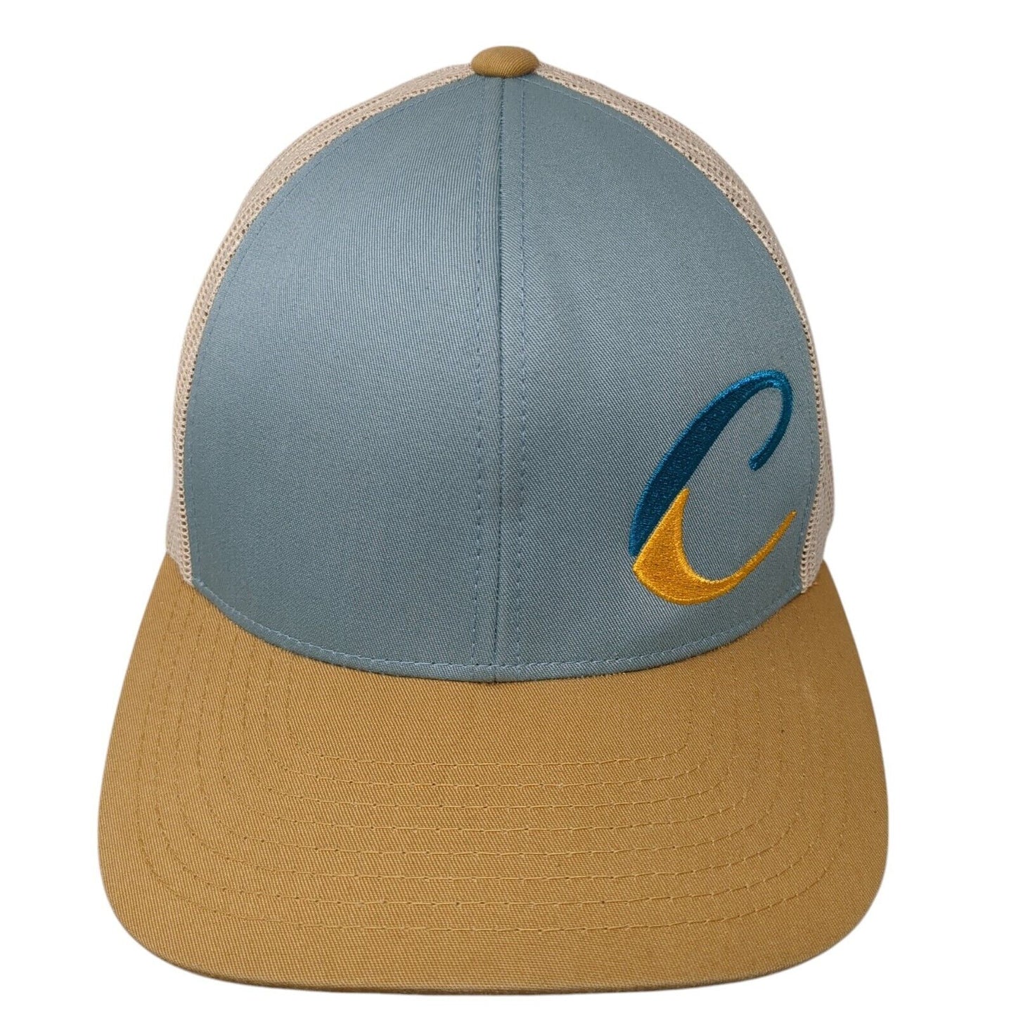 Pacific Headwear Snapback Trucker Hat Multicolor One Size Adjustable Mesh Back