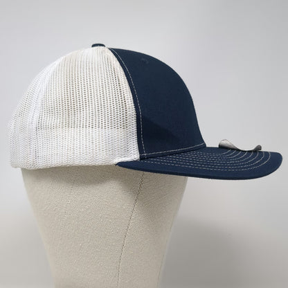 Richardson Trucker Hat Blue One Size Mesh Snapback Simplot Grand View Farms