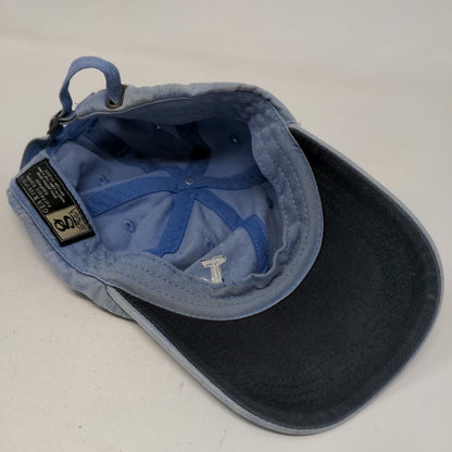 British West Indies Turks & Caicos Slideback Hat Blue One Size 6 Panel