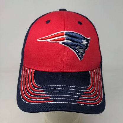 NFL Team Apparel Men's Strapback Hat Multicolor OSFA New England Patriots Logo