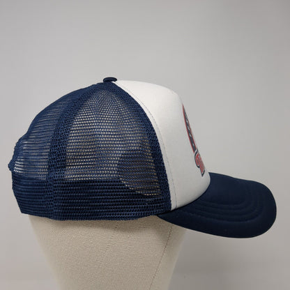 F45 Functional 45 Training Snapback Trucker Hat Blue OS Adjustable Mesh Back