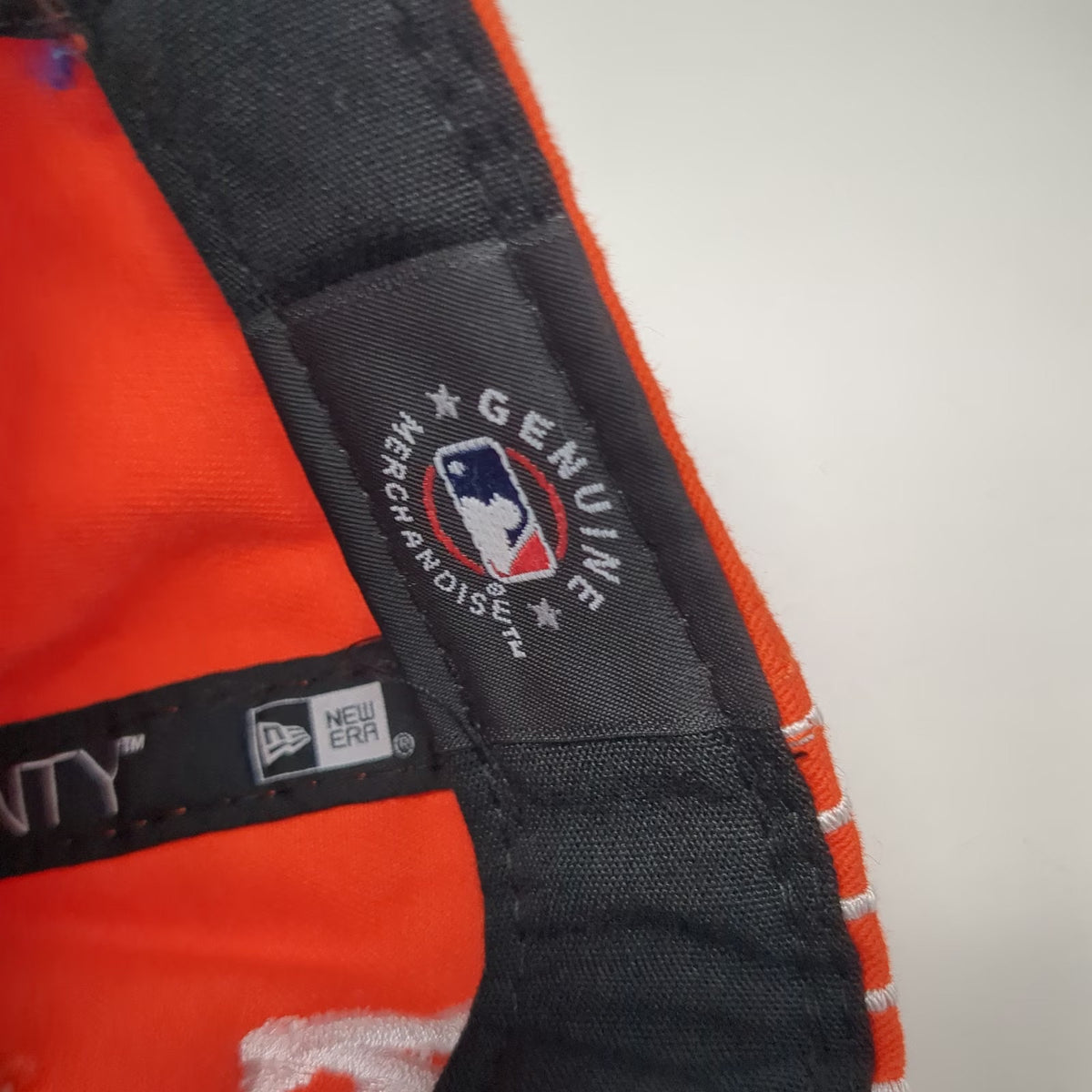San Francisco Giants MLB New Era Orange One Size Baseball Cap Hat Bridge 9TWENTY