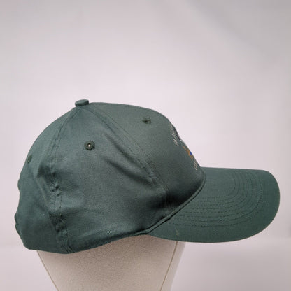 Slackwater Farms Columbia LA Snapback Hat Green OS Adjustable Embroidered OC