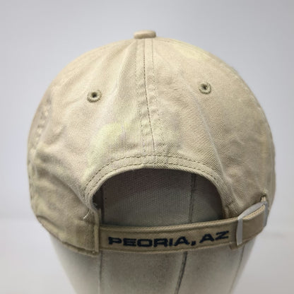 Seattle Mariners MLB Twin Enterprises Baseball Cap Beige Blue One Size Hat 08 AZ