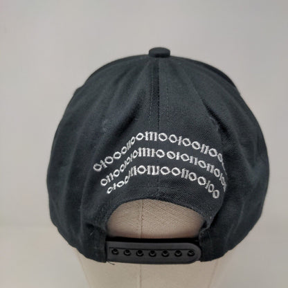 Unbranded Men's Snapback Hat Black Embroidered TF Crown Logo