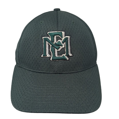 Richardson Fitted Hat Green 7 1/2 Embroidered Logo Solid Vent Holes