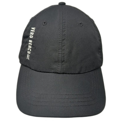 Ouray Baseball Cap Black One Size Vero Beach Florida Polyester Strapback Hat