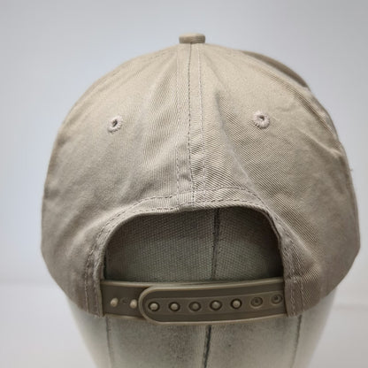 Con-Way Air Freight Logistics Snapback Beige One Size Embroidered Cotton Hat