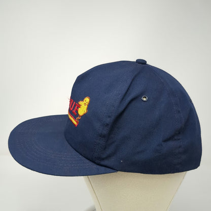 Perdue Farms Chicken Mascot Logo Blue Trucker Snapback Hat Poultry Vintage