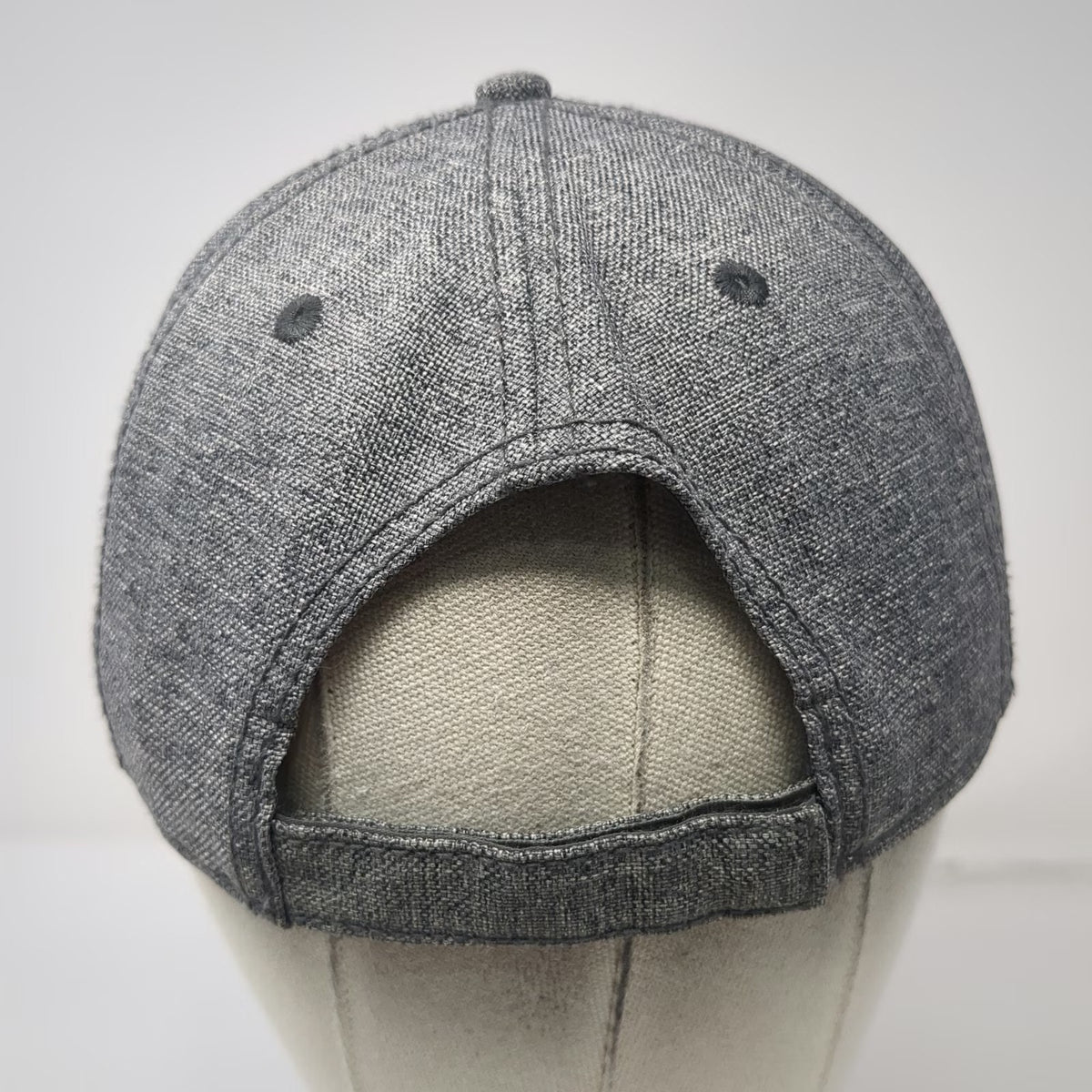 Otto Baseball Cap Gray One Size Colyer Herefords Angus Strapback Structured Hat