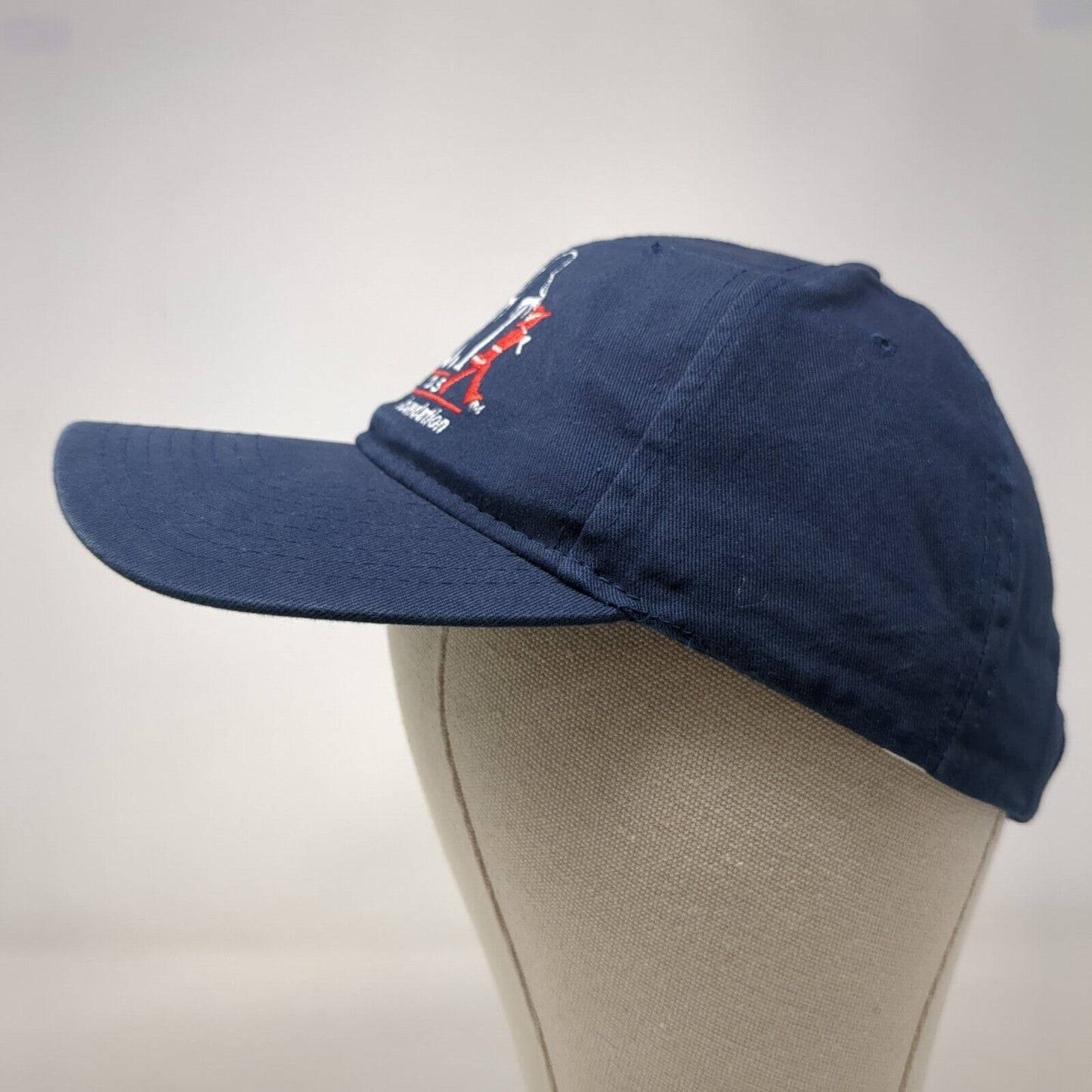 CAST For Kids Foundation Strapback Hat Blue OSFM Adjustable Embroidered KC Caps