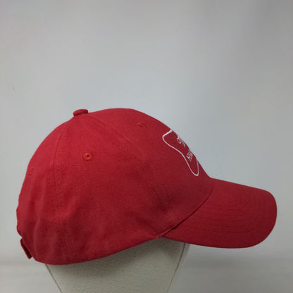 Miller High Life Strapback Hat Red One Size Adjustable Embroidered