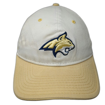 Under Armour Montana State Bobcats NCAA White Yellow Cap One Size Bobcat Club