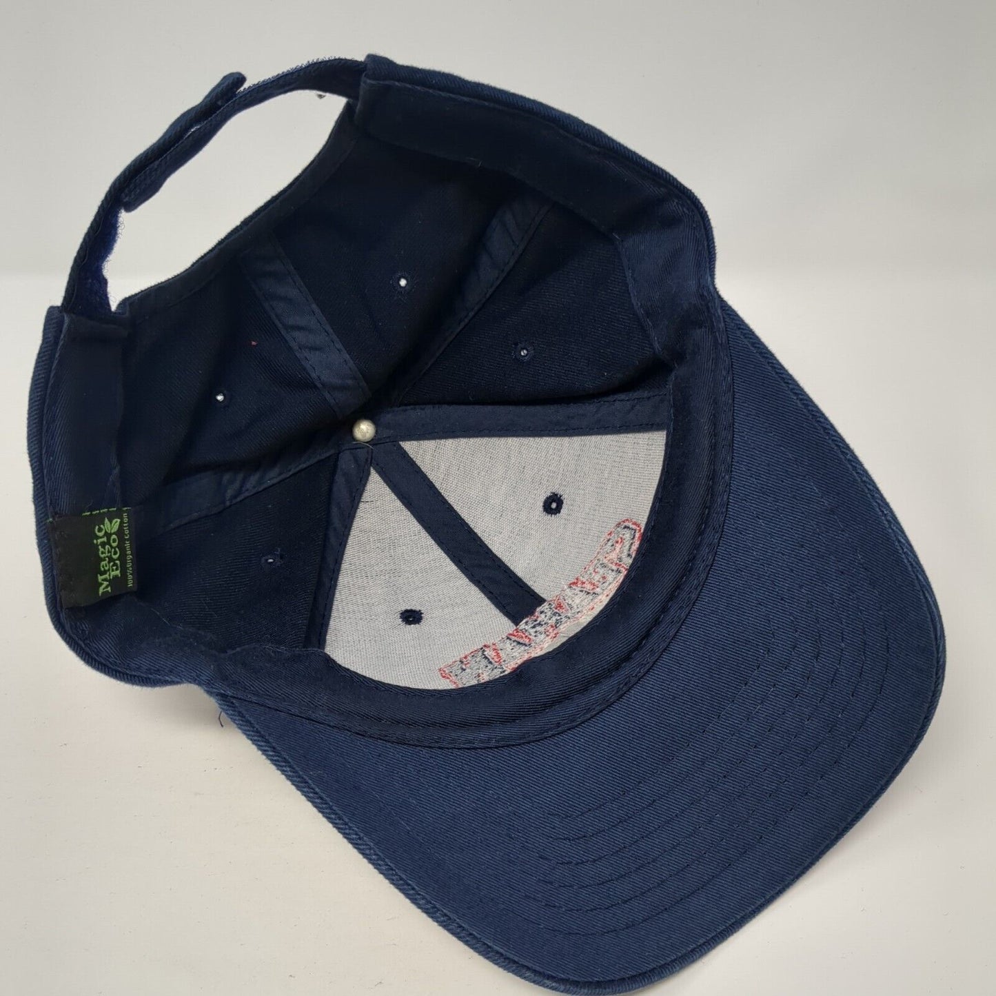 Seaman Vikings Strapback Hat Blue One Size Adjustable Magic Eco Solid