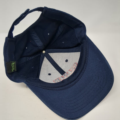 Seaman Vikings Strapback Hat Blue One Size Adjustable Magic Eco Solid