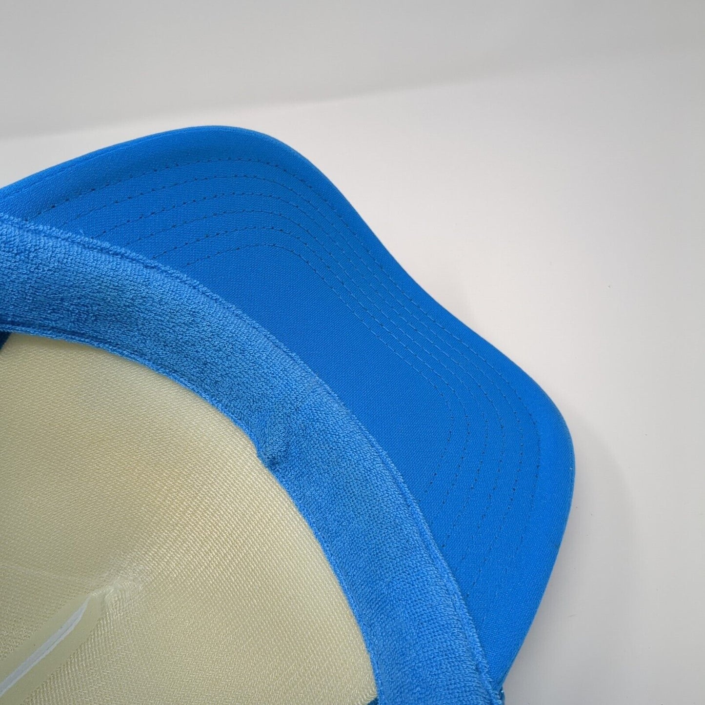 More Fun Than Two 20 Year Olds Rope Trucker Hat Blue One Size Mesh Back