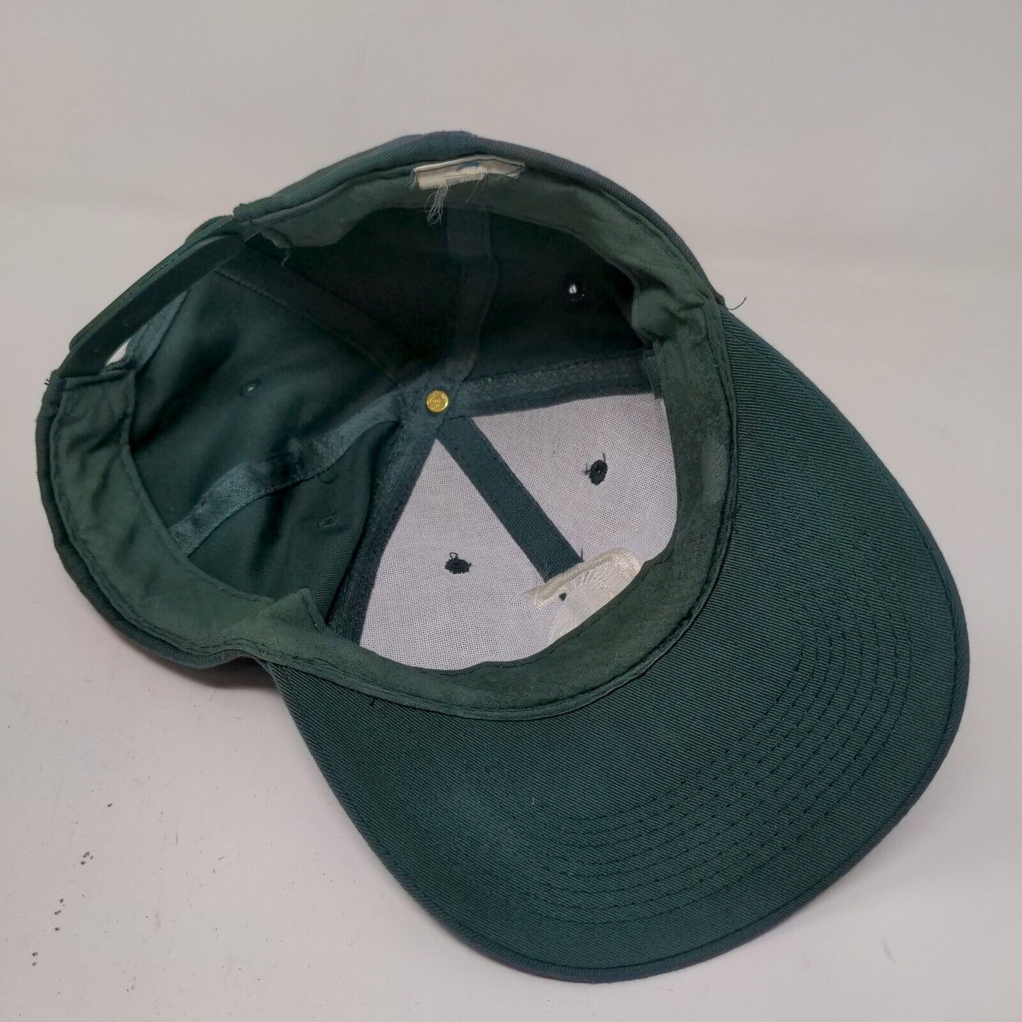 Unbranded Men's Snapback Hat Blue Green Adjustable Embroidered Trojan Logo