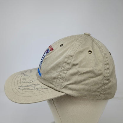 Boise Open Buy Com Tour Albertsons Autographed Hat Beige One Size Baseball Cap