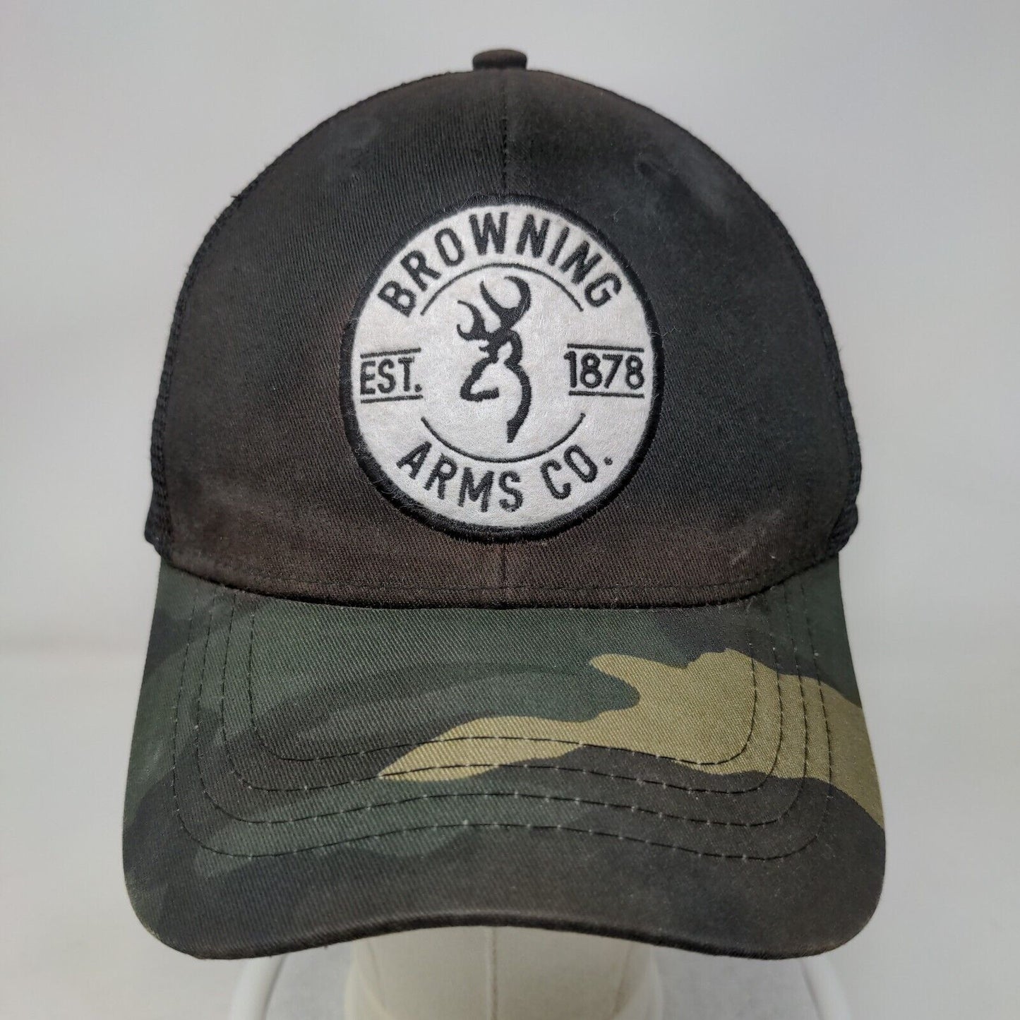 Browning Arms Co. Est 1878 Snapback Trucker Hat Multicolor OSFA Mesh Back Cotton