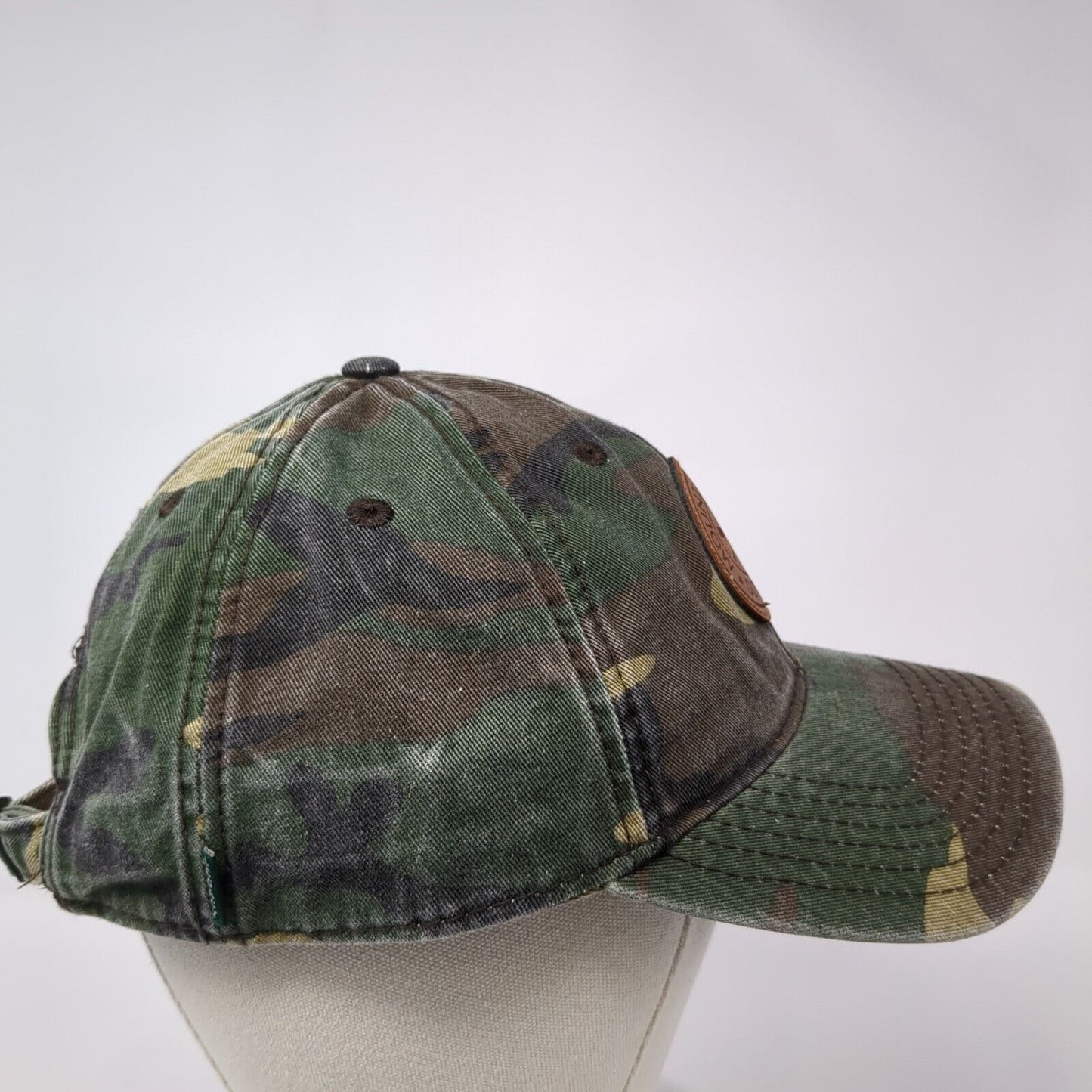 Mountain River Outfitters Strapback Hat Camouflage OS Adjustable Patch Legacy