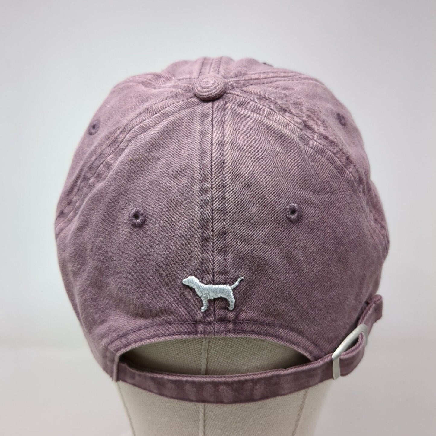 PINK Slideback Hat Pink OSFA Adjustable Embroidered Victoria's Secret Cotton