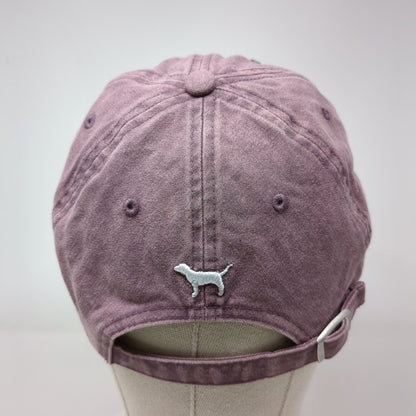 PINK Slideback Hat Pink OSFA Adjustable Embroidered Victoria's Secret Cotton