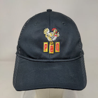 PDQ Chicken Strapback Hat Black One Size Embroidered Port Authority
