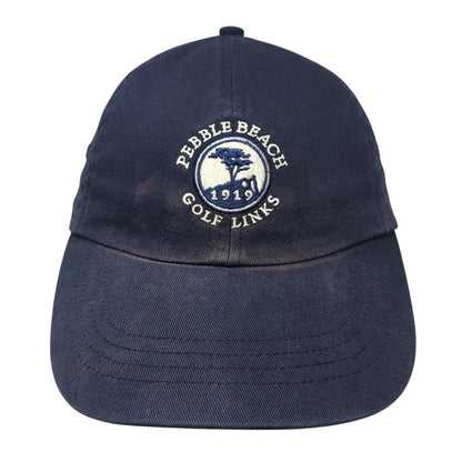 Pebble Beach Golf Links 1919 Slideback Hat Blue One Size Embroidered