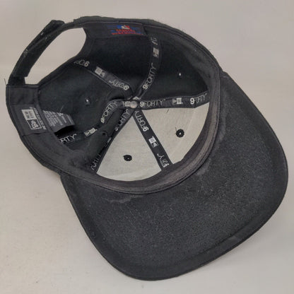 New Era Men's Strapback 9Forty Hat Black OSFM Embroidered Chicago White Sox Logo