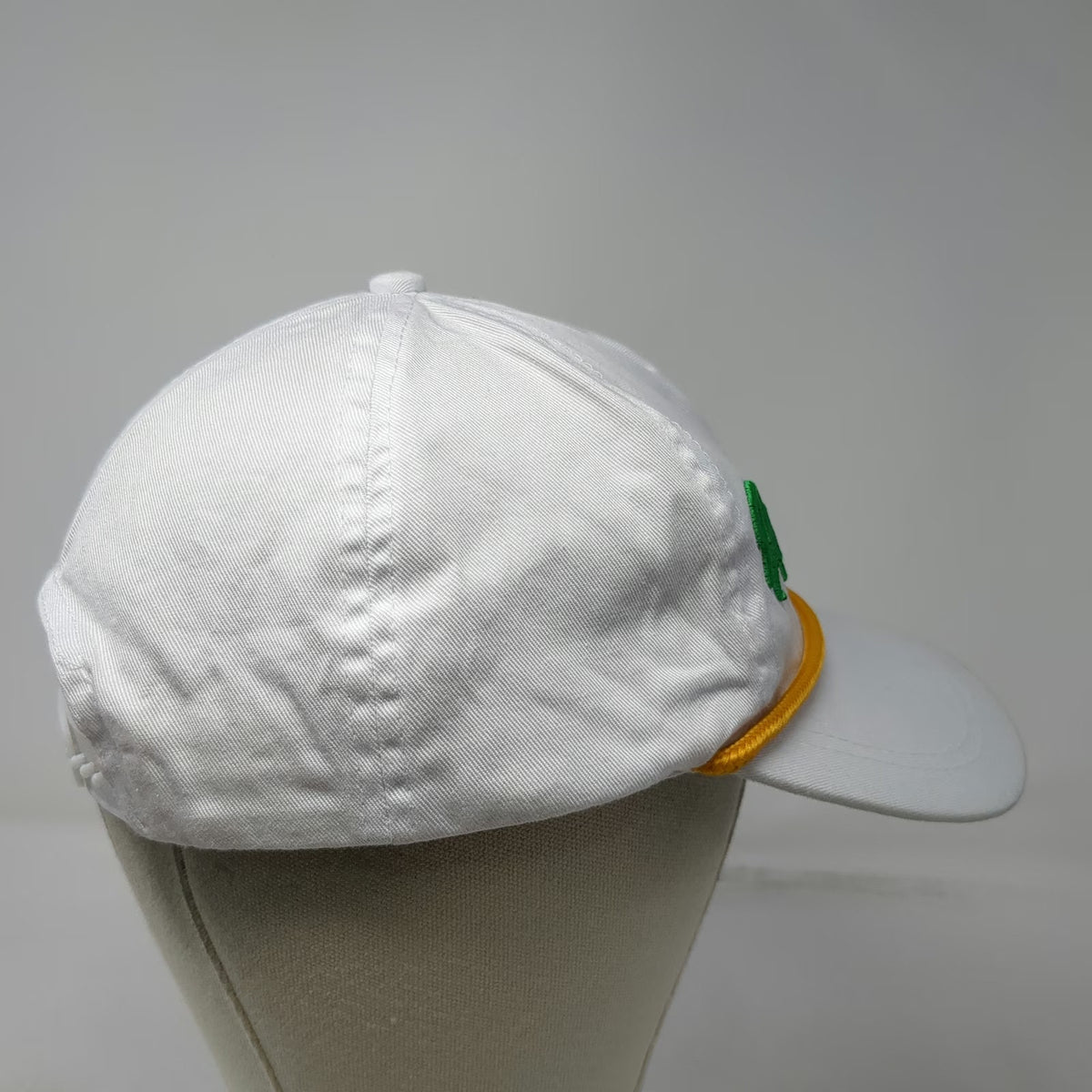 Port Authority 5 Panel White One Size Hat Rays for Rare Sun Rope Snapback Logo