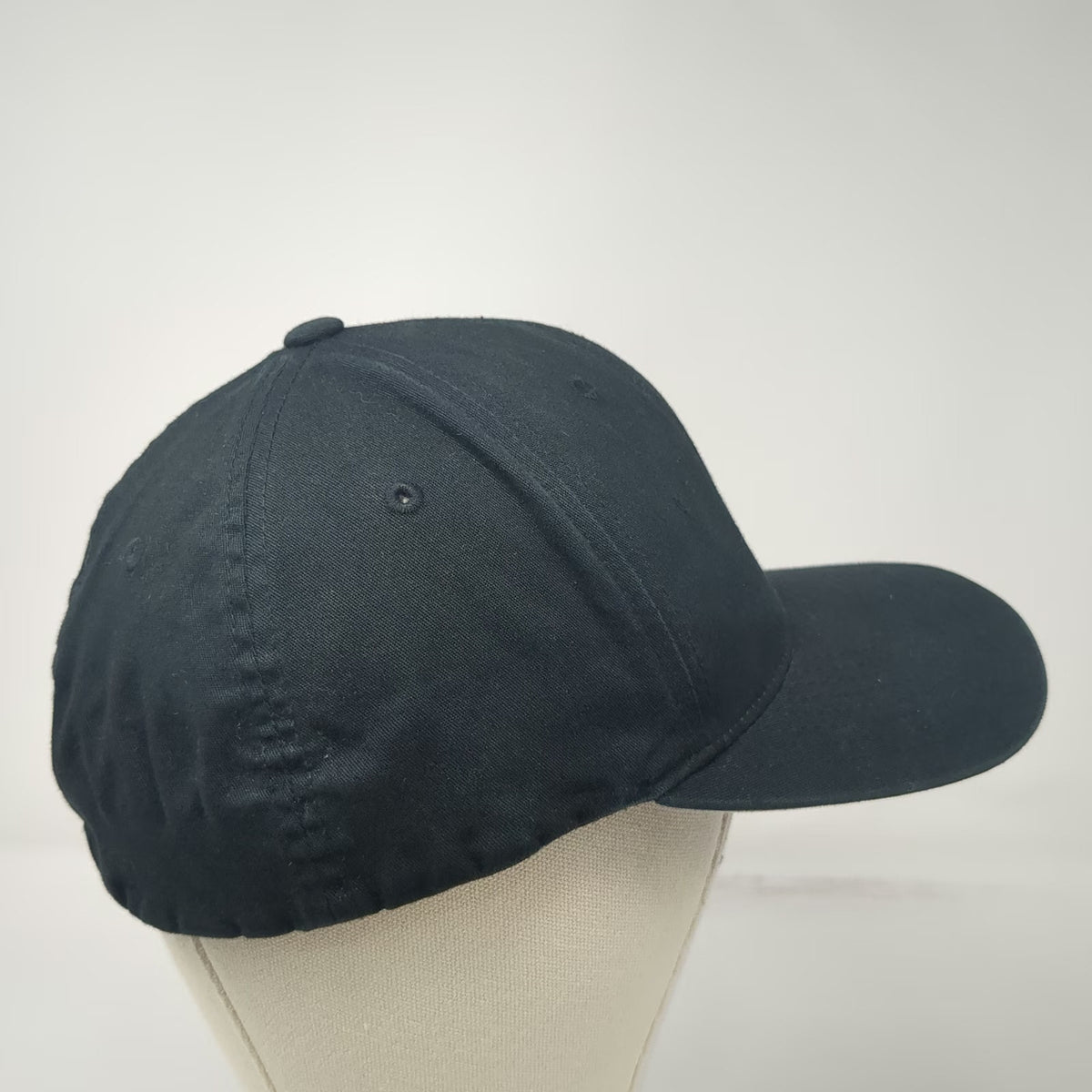 Mac Tools Baseball Cap Black XL Flexfit Hat Purple Embroidered Logo Mechanic