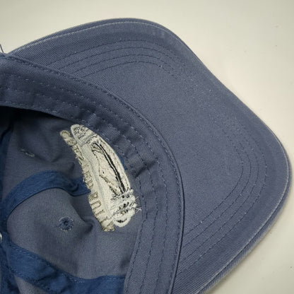Crested Butte Colorado Mountain Blue Baseball Cap Hat One Size Slideback Cotton