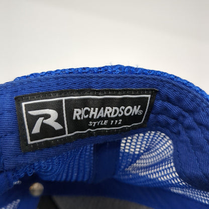 Richardson Snapback Mesh Back Trucker Hat Multi Embroidered Logo Outdoor