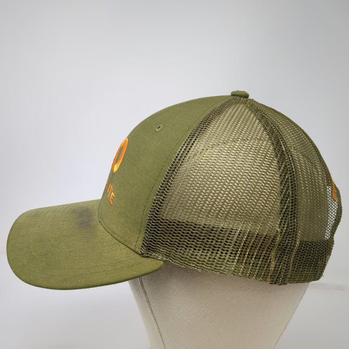 First Lite Trucker Hat Green One Size Mesh Back Snapback Logo Hunting Outdoor