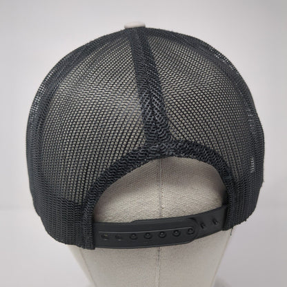 UKIAH Snapback Trucker Hat Gray OS Adjustable Mesh Back The Classics Yupoong