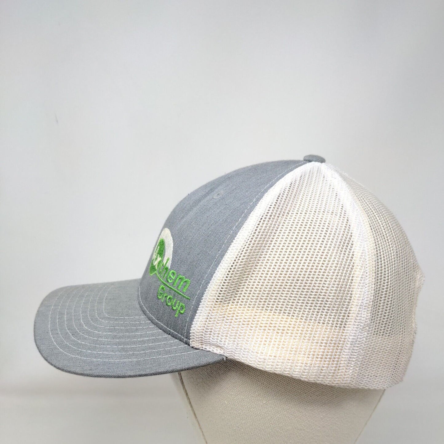 Axchem Group Snapback Mesh Back Trucker Hat Gray One Size Richardson