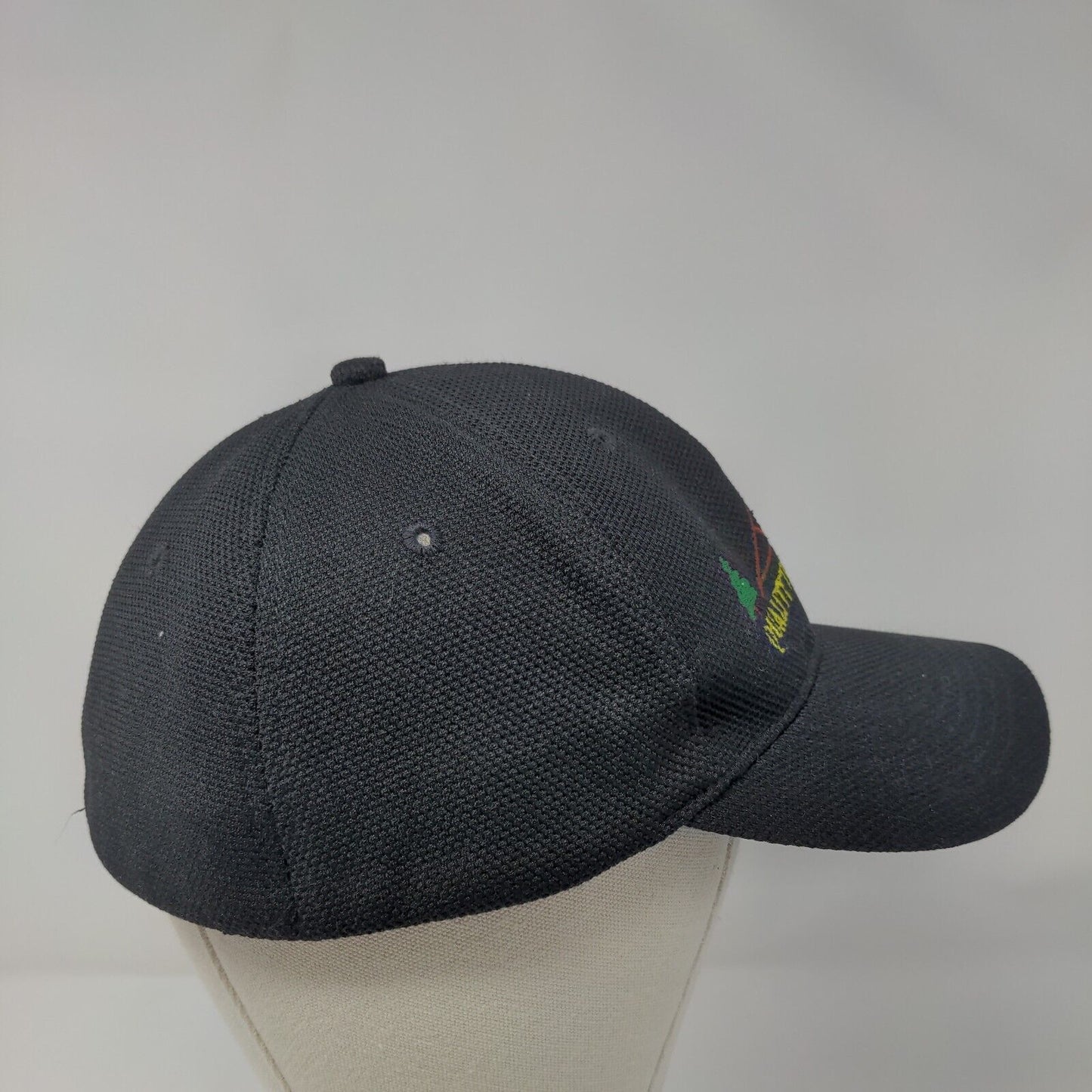 Quality Truss & Lumber Inc Fitted Hat Black OSFA Embroidered 6 Panel Polyester