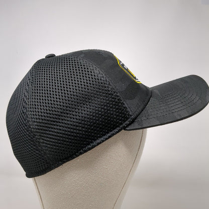 What's Your Legacy? Fitted Mesh Back Hat Camo M/L Embroidered New Era