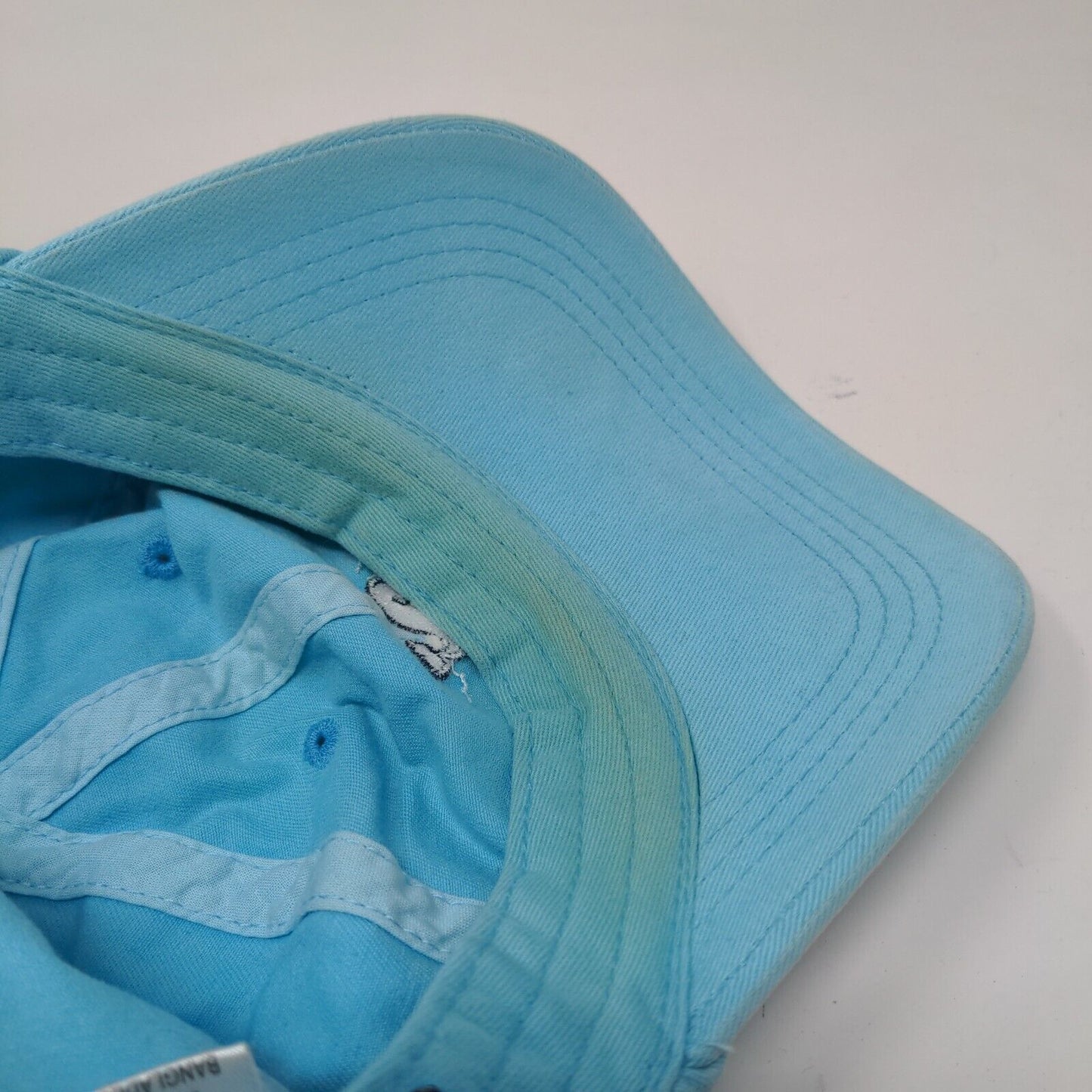 Vineyard Vines Whale Slideback Hat Blue One Size Embroidered Adjustable