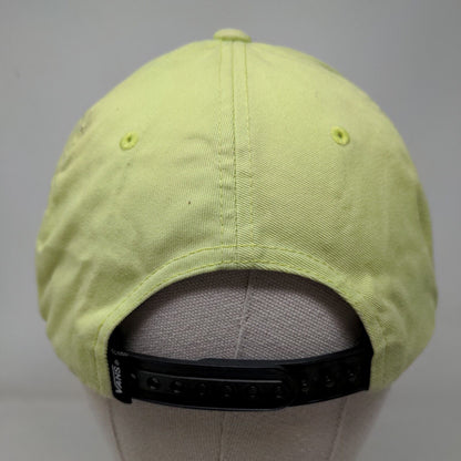 VANS Since 1966 Snapback Hat Green OSFA Adjustable Embroidered Vented Holes