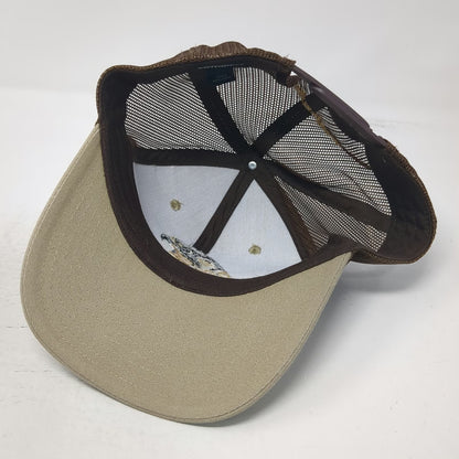 Port Authority Trucker Hat Brown One Size Peregrine Fund Falcon Bird Mesh Hat