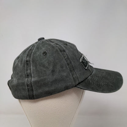 Unbranded Men's Strapback Hat Green Embroidered Espana Spain Logo Cotton