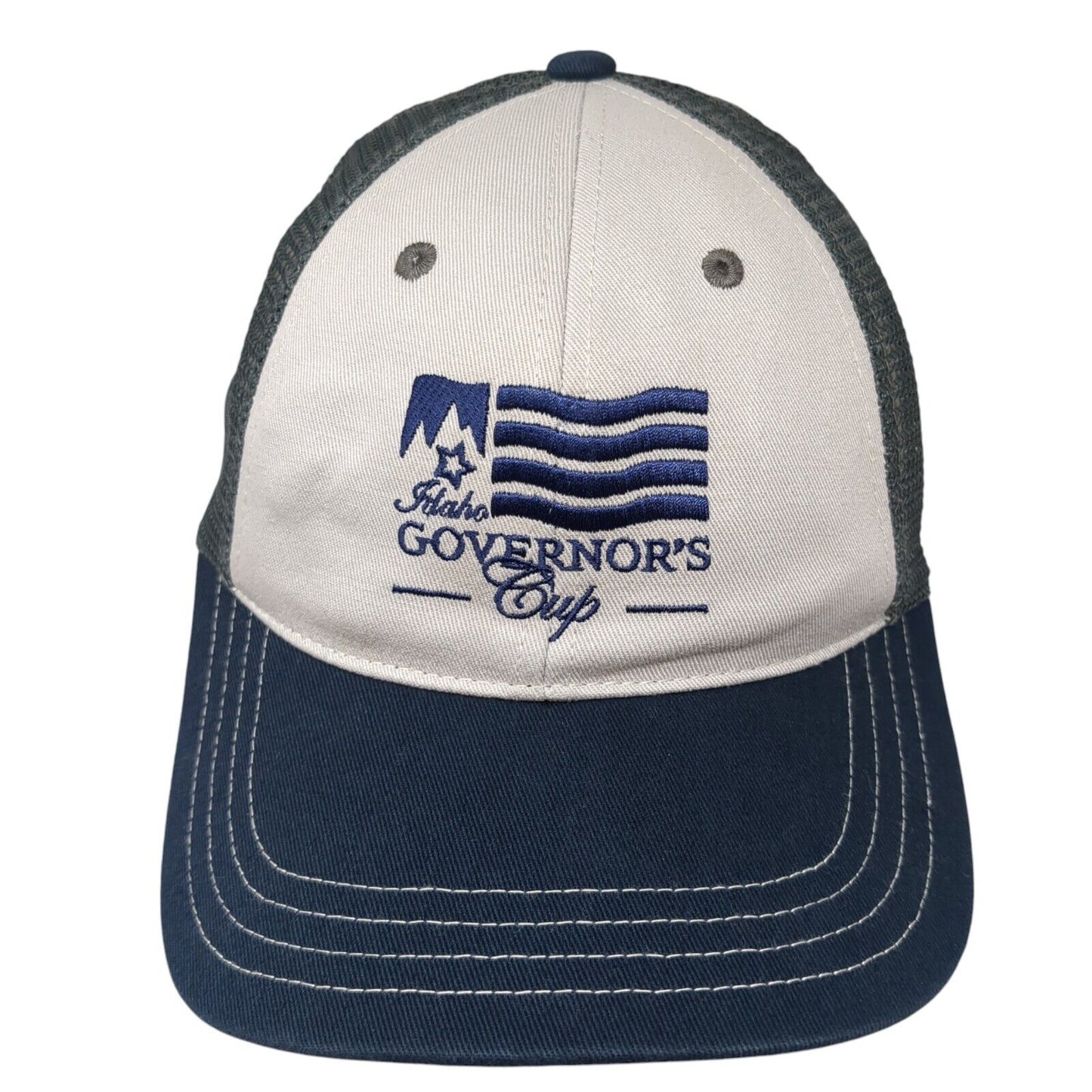 Idaho Governor's Cup Snapback Hat Multicolor OS Adjustable Mesh Back District