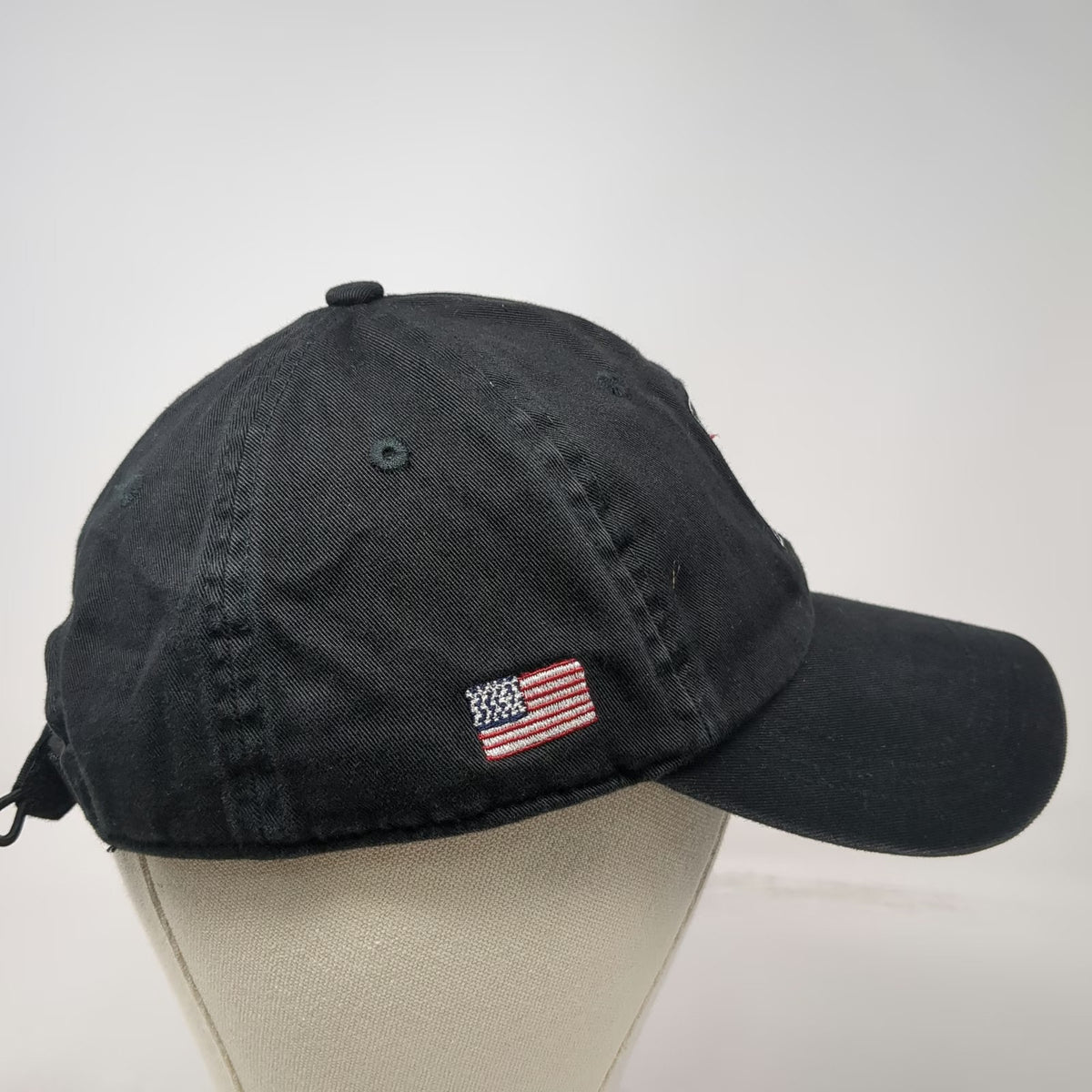 Ahead PGA Tour Baseball Cap Black One Size Golf Hat US Flag Strapback Extreme