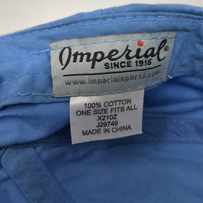 Bear Creel Valley Golf Club Baseball Cap Blue One Size Adjustable Imperial