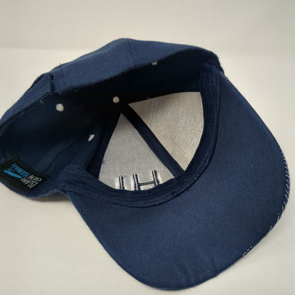 Kauai HI Strapback Hat Blue One Size Embroidered Island Crew Hawaii