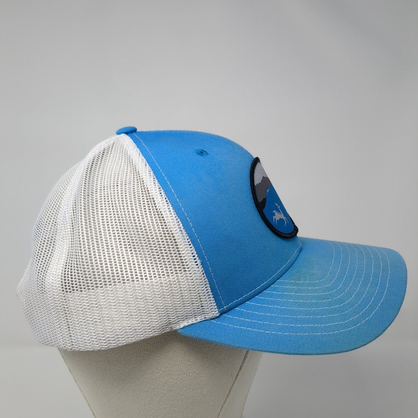 Foothills PT Snapback Mesh Back Trucker Hat Blue One Size Richardson