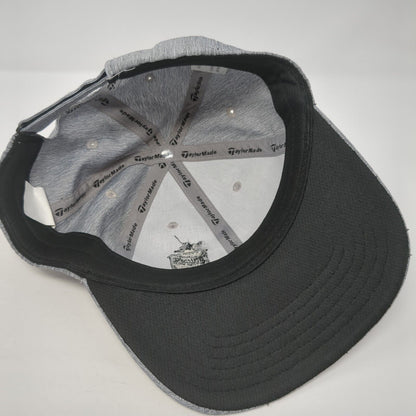 Hillcrest Country Club Strapback Hat Gray OS Adjustable Embroidered TaylorMade