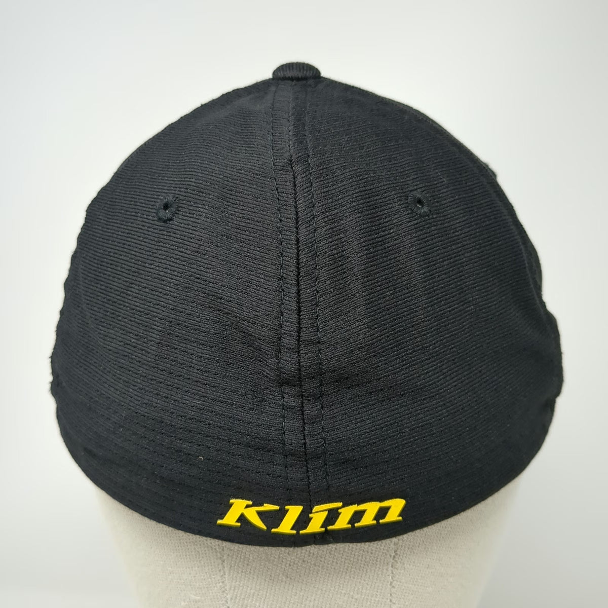 KLIM Baseball Cap Black M Performance Mesh Stretch Fit Logo Motorsports Hat