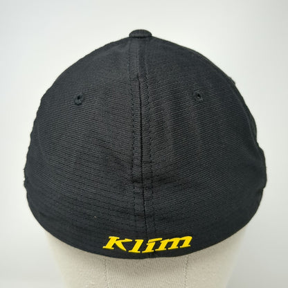 KLIM Baseball Cap Black M Performance Mesh Stretch Fit Logo Motorsports Hat